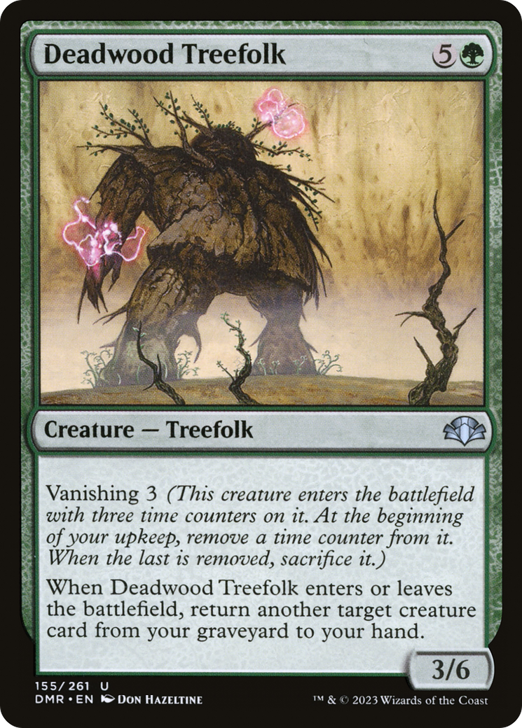 Deadwood Treefolk [Dominaria Remastered] | Black Swamp Games
