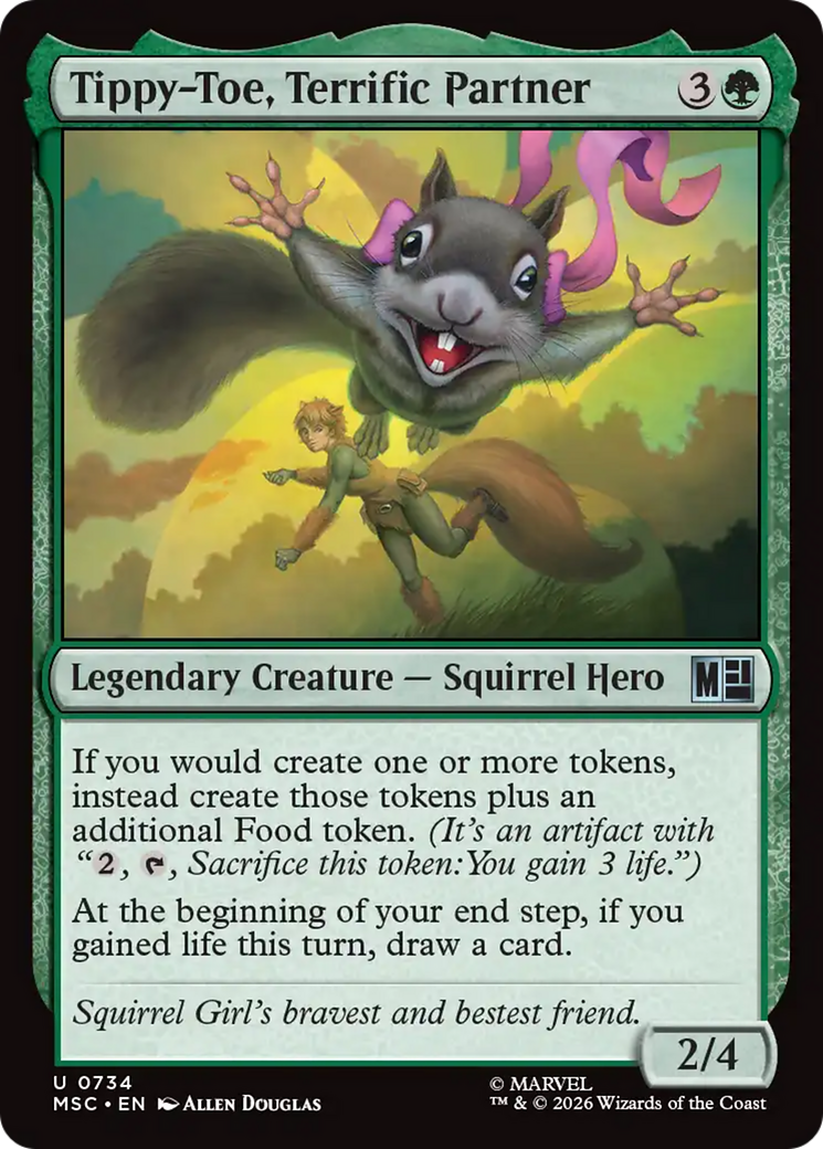 Tippy-Toe, Terrific Partner [Marvel Super Heroes Commander] | Black Swamp Games