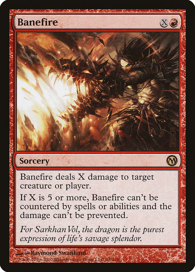 Banefire [Duels of the Planeswalkers] | Black Swamp Games