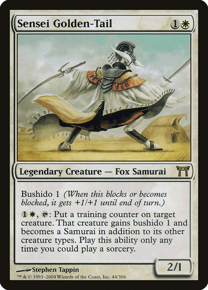Sensei Golden-Tail [Champions of Kamigawa] | Black Swamp Games