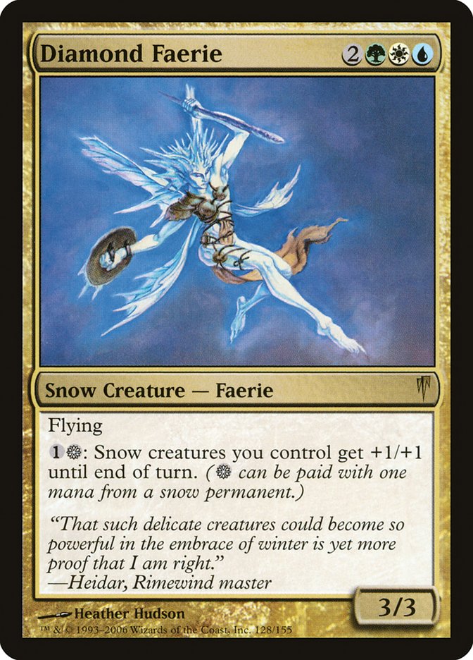 Diamond Faerie [Coldsnap] | Black Swamp Games