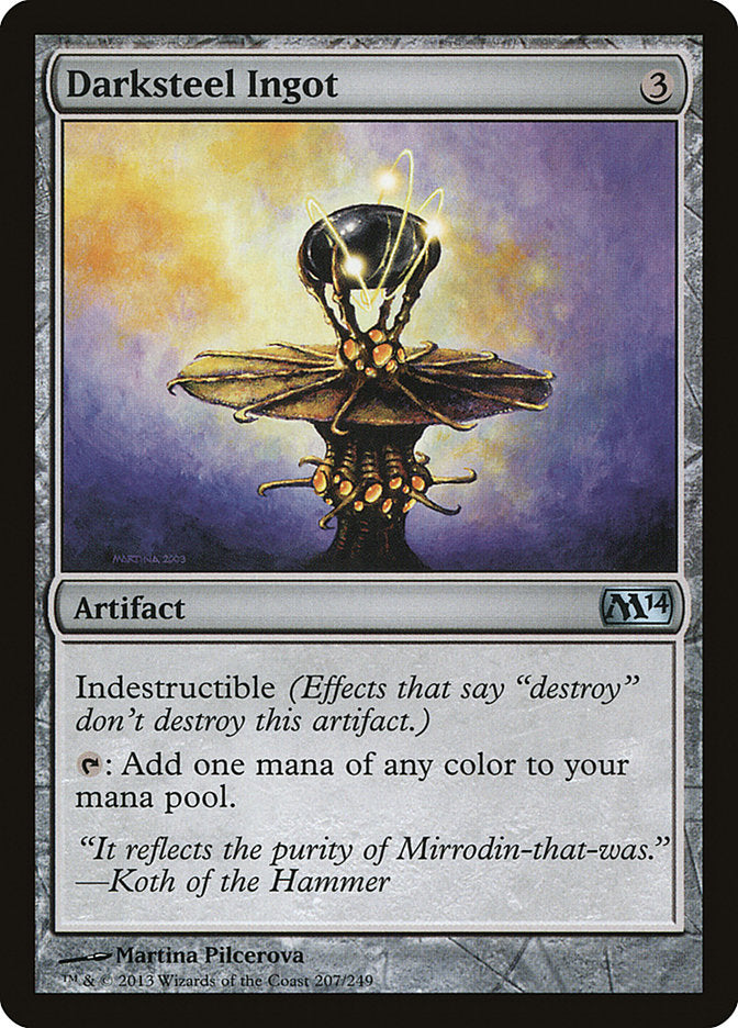 Darksteel Ingot [Magic 2014] | Black Swamp Games