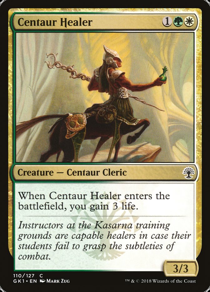 Centaur Healer [Guilds of Ravnica Guild Kit] | Black Swamp Games