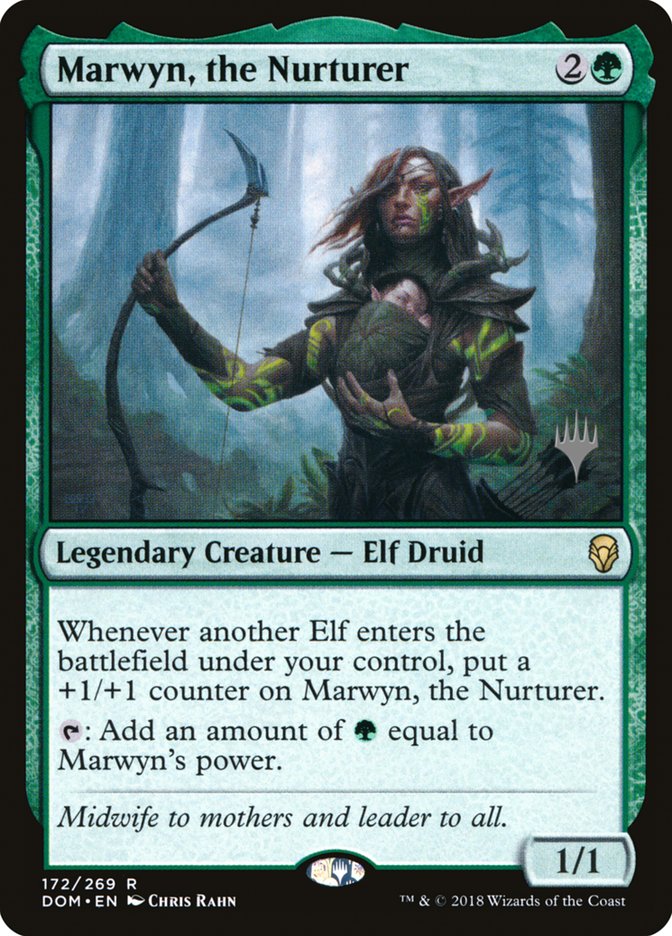 Marwyn, the Nurturer (Promo Pack) [Dominaria Promos] | Black Swamp Games