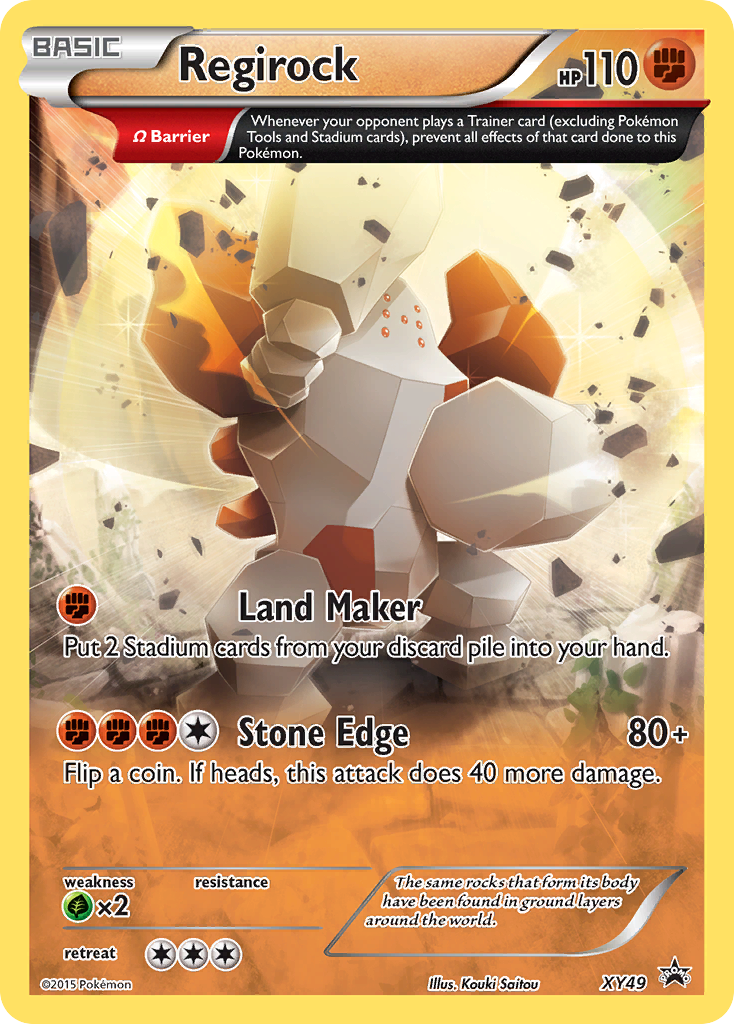 Regirock (XY49) [XY: Black Star Promos] | Black Swamp Games