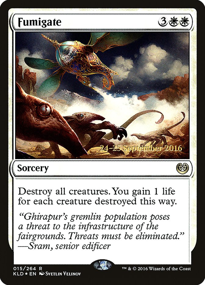 Fumigate [Kaladesh Prerelease Promos] | Black Swamp Games
