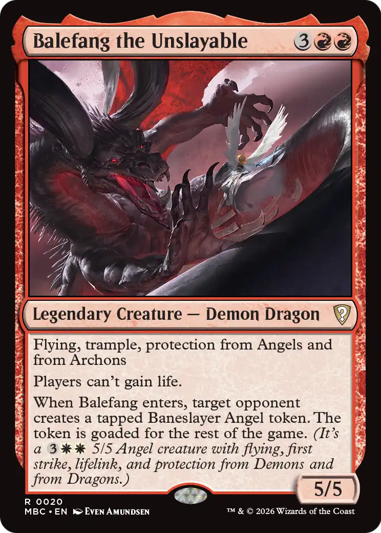 Balefang the Unslayable [Mystery Booster: Commander Edition] | Black Swamp Games