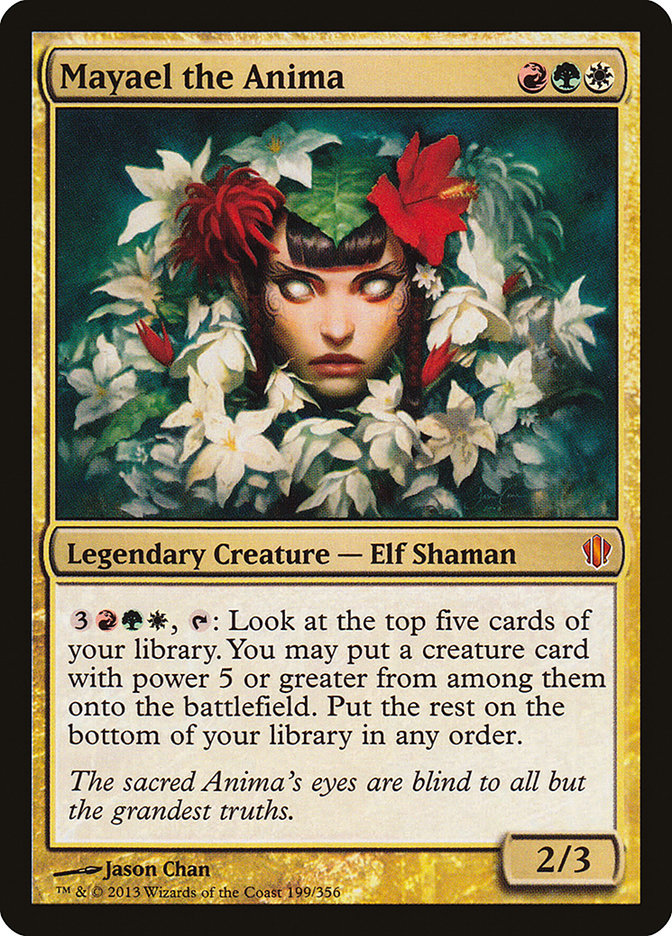 Mayael the Anima [Commander 2013] | Black Swamp Games