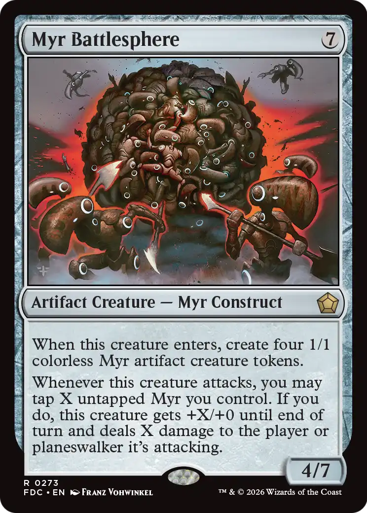Myr Battlesphere [Foundations Commander] | Black Swamp Games