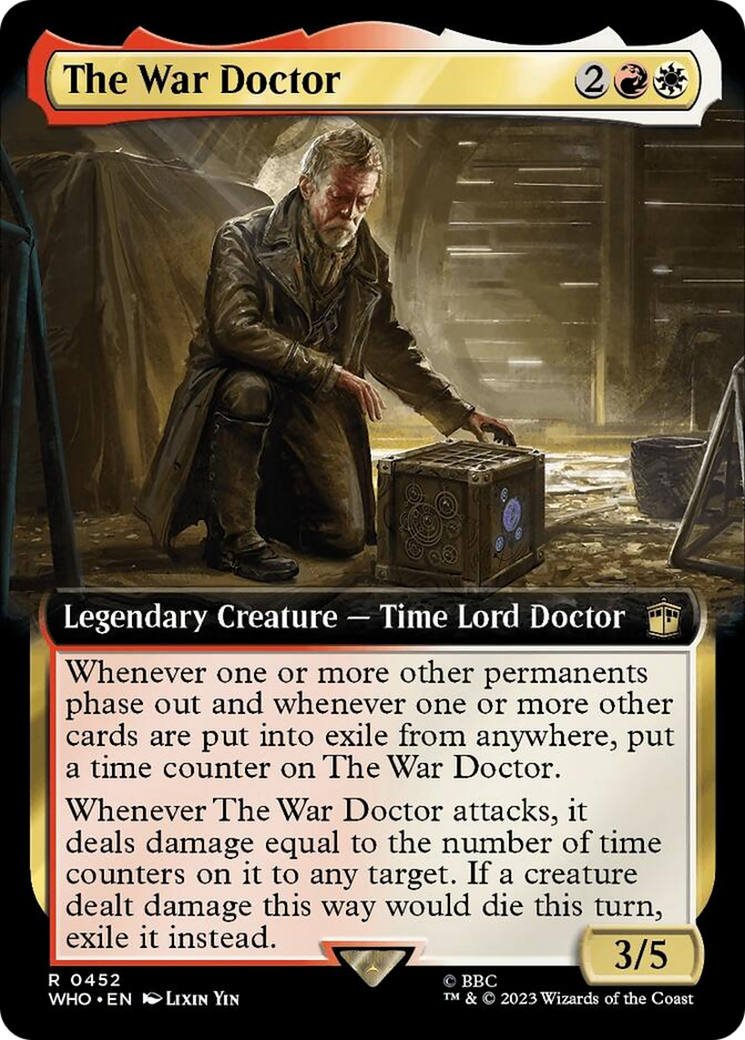 The War Doctor (Extended Art) [Doctor Who] | Black Swamp Games