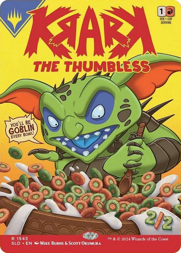 Krark, the Thumbless (Rainbow Foil) [Secret Lair Drop Series] | Black Swamp Games