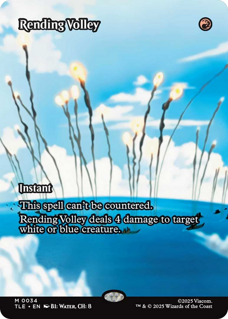 Rending Volley (Borderless) [Avatar: The Last Airbender: Eternal-Legal] | Black Swamp Games