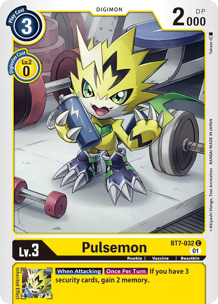 Pulsemon [BT7-032] [Next Adventure] | Black Swamp Games