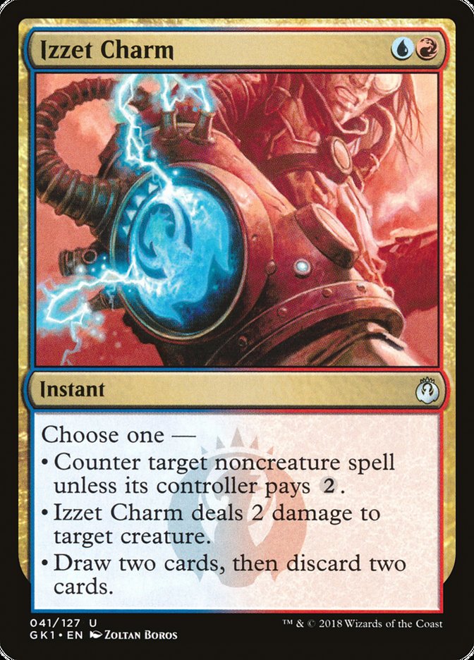 Izzet Charm [Guilds of Ravnica Guild Kit] | Black Swamp Games