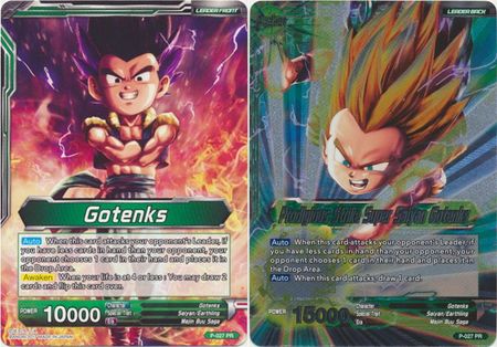 Gotenks // Prodigious Strike Super Saiyan Gotenks (P-027) [Promotion Cards] | Black Swamp Games
