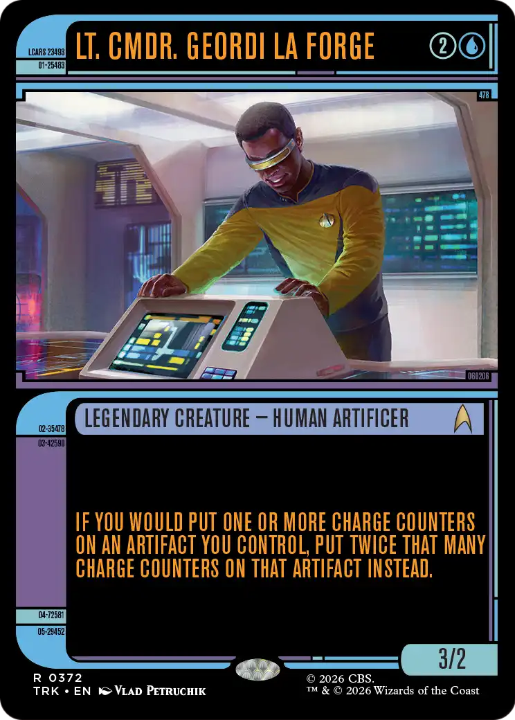Lt. Cmdr. Geordi La Forge (Showcase) [Star Trek] | Black Swamp Games