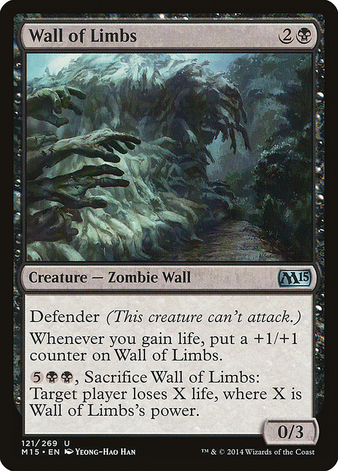 Wall of Limbs [Magic 2015] | Black Swamp Games