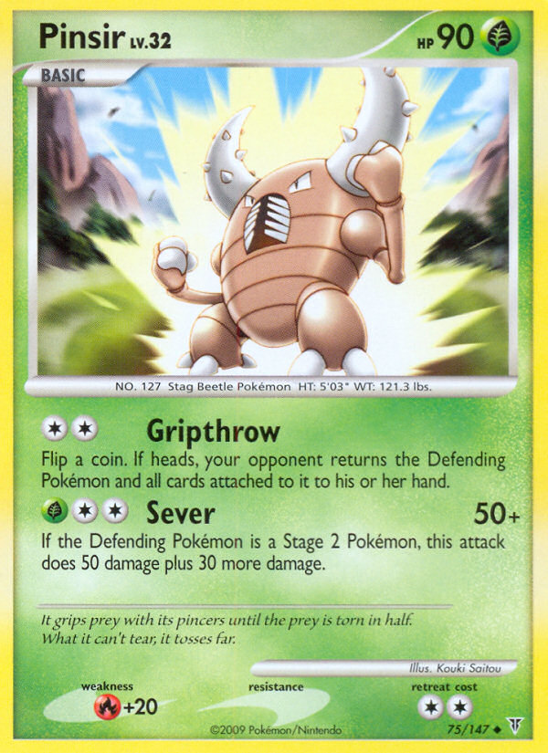 Pinsir (75/147) [Platinum: Supreme Victors] | Black Swamp Games