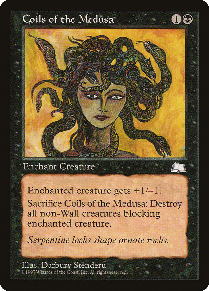 Coils of the Medusa [Weatherlight] | Black Swamp Games