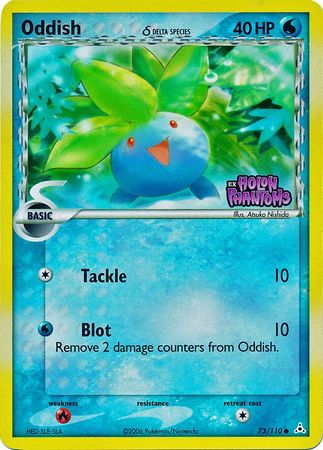 Oddish (73/110) (Delta Species) (Stamped) [EX: Holon Phantoms] | Black Swamp Games
