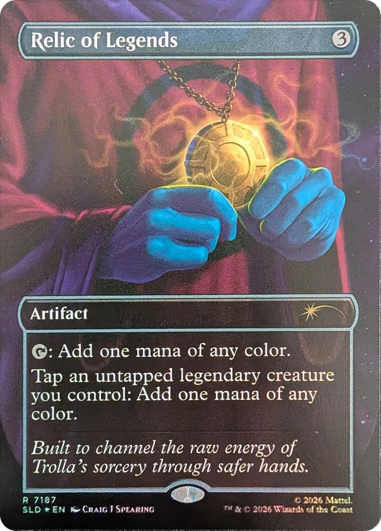 Relic of Legends (7187) [Secret Lair Drop Series] | Black Swamp Games