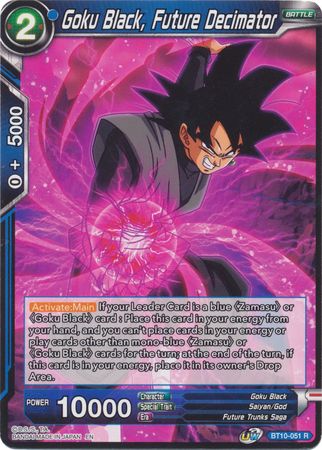 Goku Black, Future Decimator (BT10-051) [Rise of the Unison Warrior 2nd Edition] | Black Swamp Games