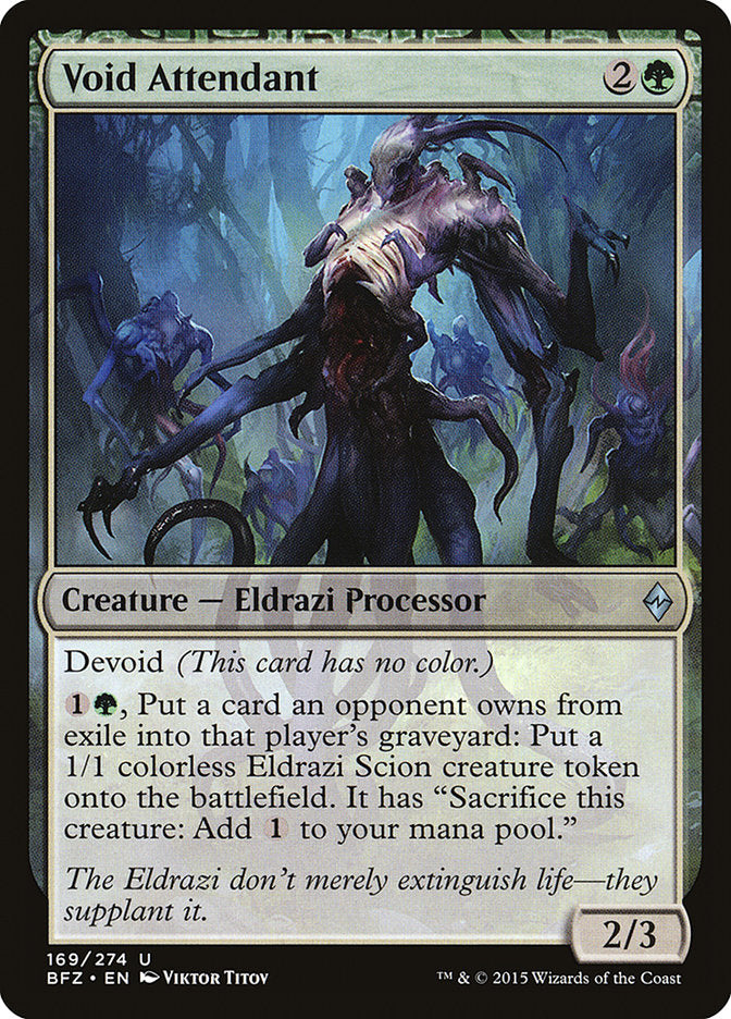 Void Attendant [Battle for Zendikar] | Black Swamp Games