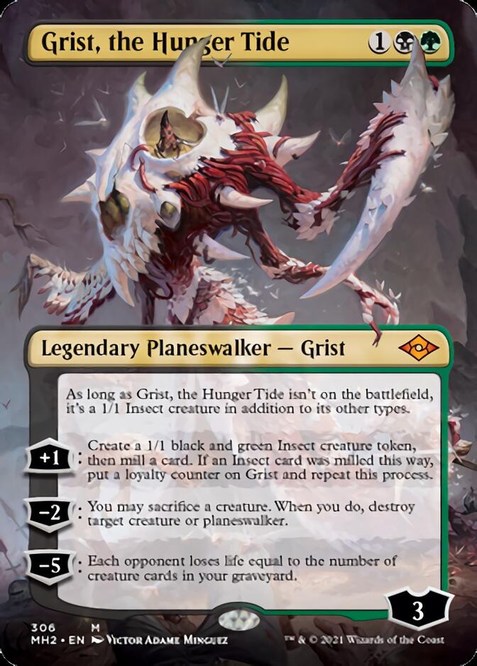 Grist, the Hunger Tide (Borderless) [Modern Horizons 2] | Black Swamp Games