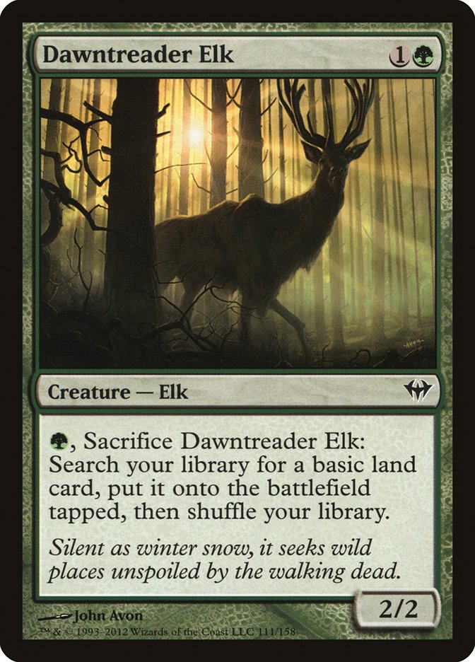 Dawntreader Elk [Dark Ascension] | Black Swamp Games