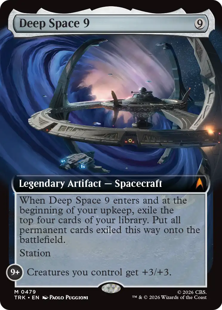 Deep Space 9 (Extended Art) [Star Trek] | Black Swamp Games