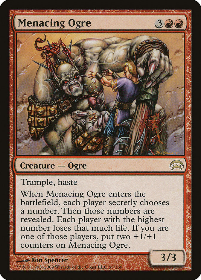 Menacing Ogre [Planechase] | Black Swamp Games