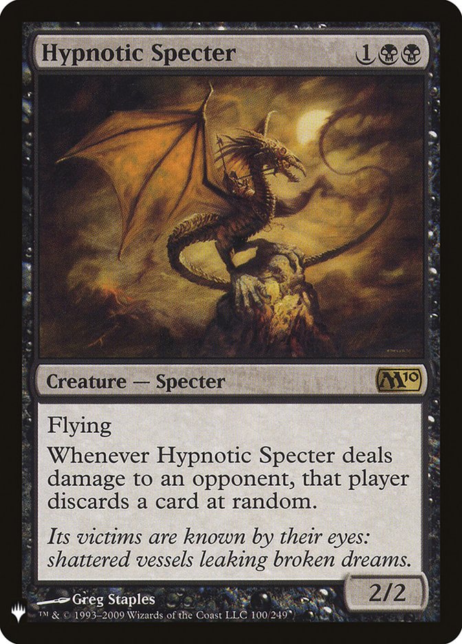 Hypnotic Specter [The List] | Black Swamp Games