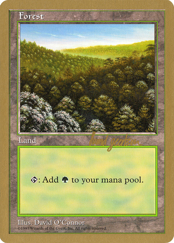 Forest (sg446) (Svend Geertsen) [World Championship Decks 1997] | Black Swamp Games