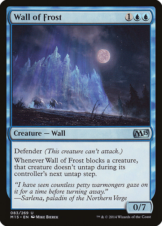 Wall of Frost [Magic 2015] | Black Swamp Games