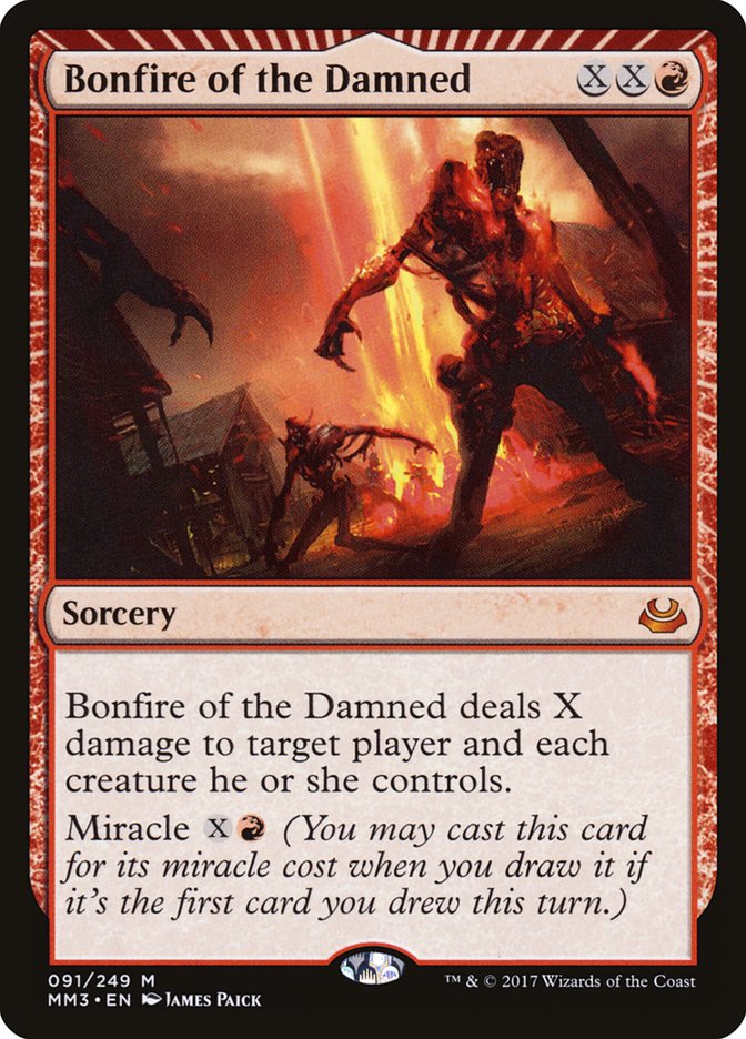Bonfire of the Damned [Modern Masters 2017] | Black Swamp Games