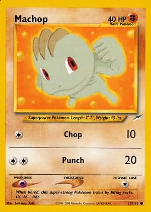 Machop (73/105) [Neo Destiny Unlimited] | Black Swamp Games