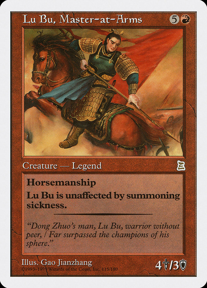Lu Bu, Master-at-Arms [Portal Three Kingdoms] | Black Swamp Games