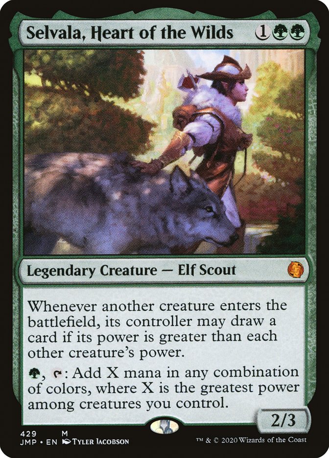 Selvala, Heart of the Wilds [Jumpstart] | Black Swamp Games