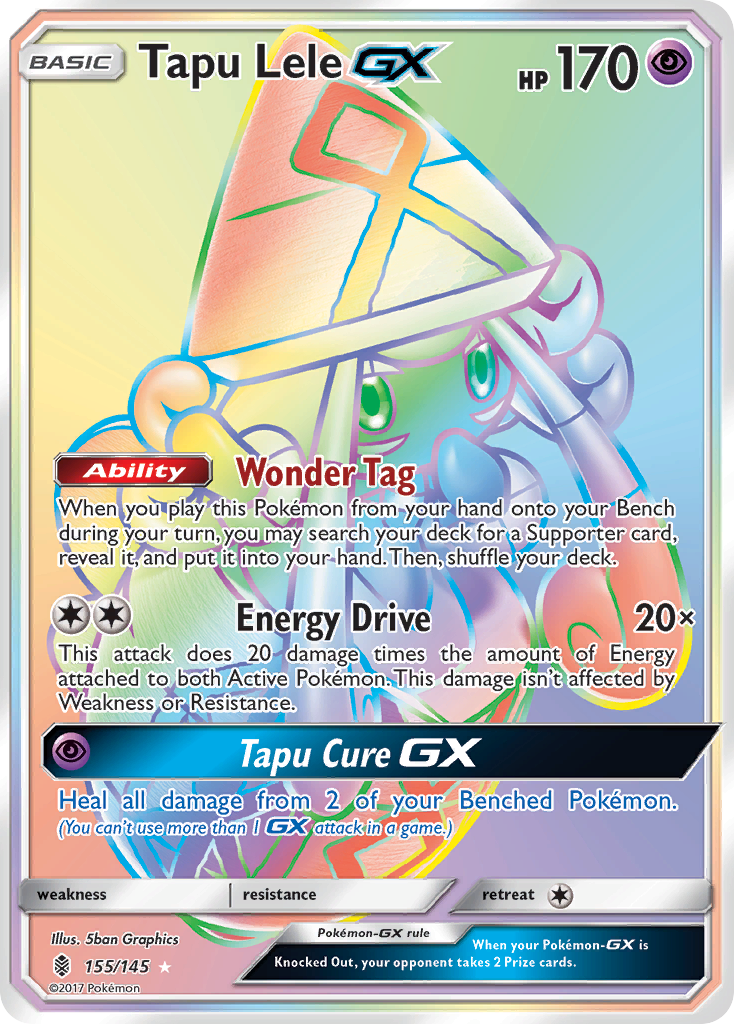 Tapu Lele GX (155/145) [Sun & Moon: Guardians Rising] | Black Swamp Games