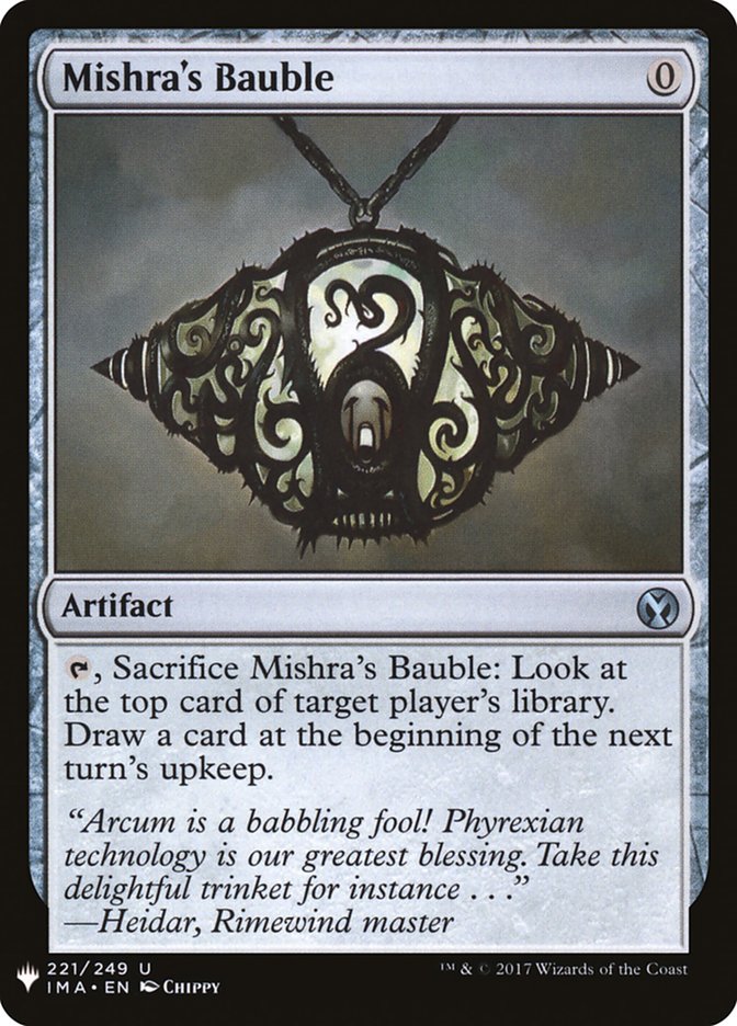 Mishra's Bauble [Mystery Booster] | Black Swamp Games