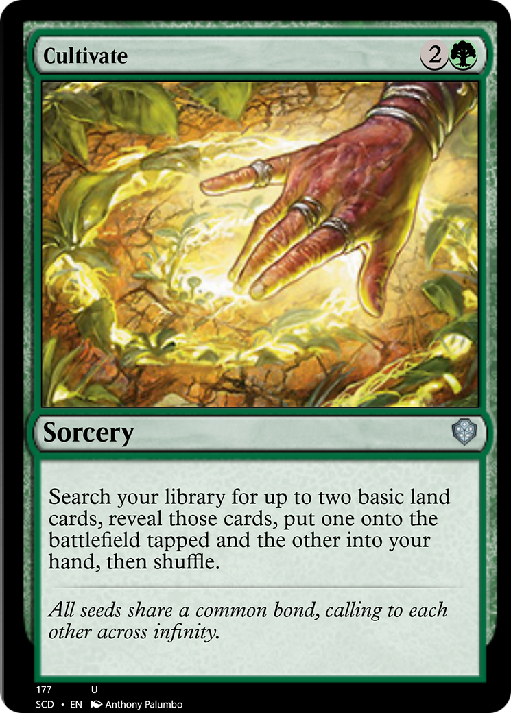 Cultivate [Starter Commander Decks] | Black Swamp Games
