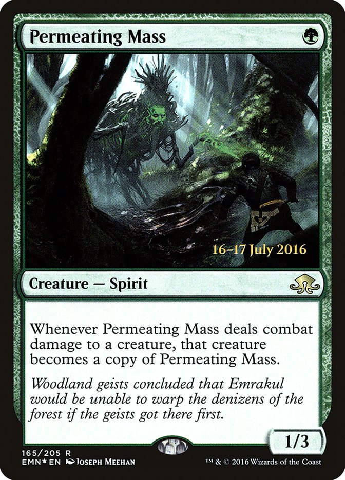 Permeating Mass [Eldritch Moon Prerelease Promos] | Black Swamp Games
