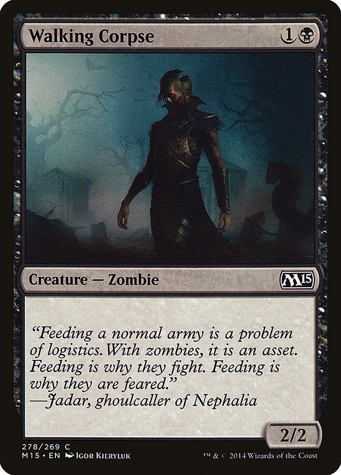 Walking Corpse [Magic 2015] | Black Swamp Games