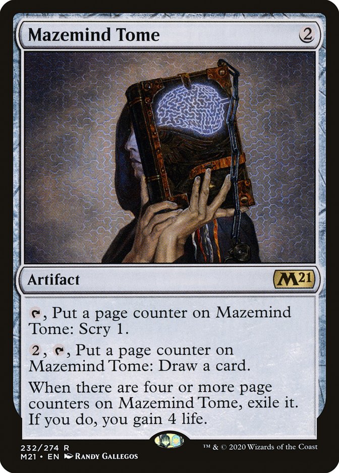 Mazemind Tome [Core Set 2021] | Black Swamp Games