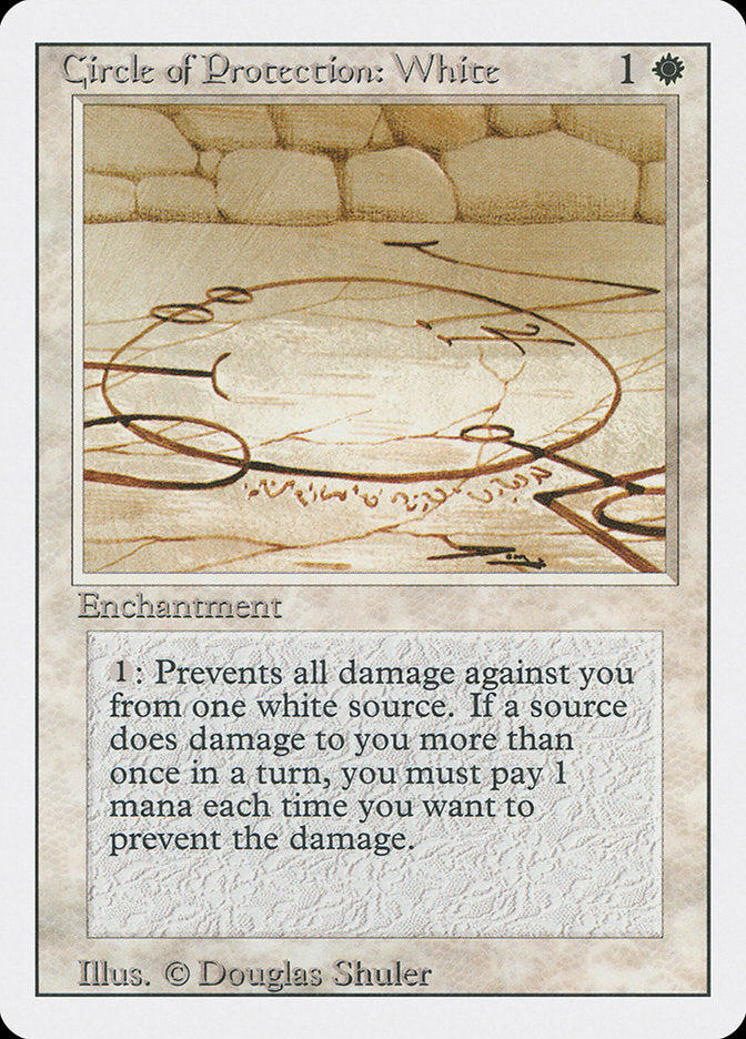 Circle of Protection: White [Revised Edition] | Black Swamp Games