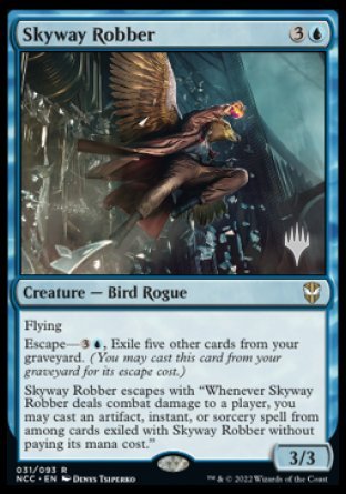 Skyway Robber (Promo Pack) [Streets of New Capenna Commander Promos] | Black Swamp Games