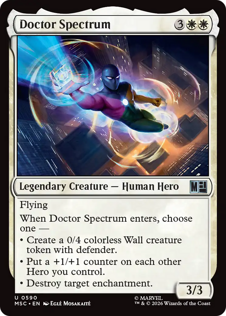 Doctor Spectrum [Marvel Super Heroes Commander] | Black Swamp Games