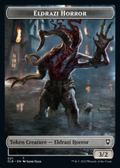 Horror // Eldrazi Horror Double-Sided Token [Commander Legends: Battle for Baldur's Gate Tokens] | Black Swamp Games
