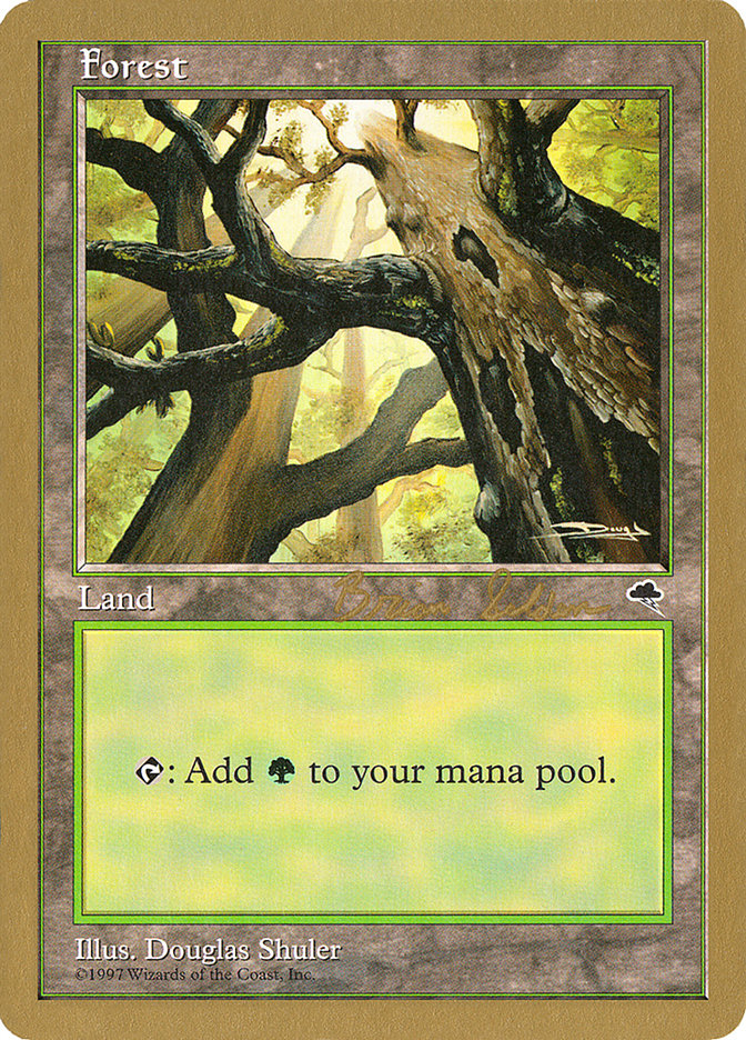 Forest (bs347) (Brian Selden) [World Championship Decks 1998] | Black Swamp Games