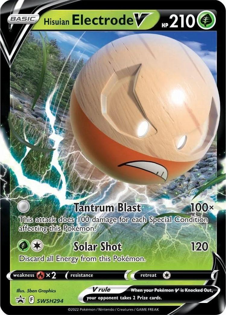 Hisuian Electrode V (SWSH294) [Sword & Shield: Black Star Promos] | Black Swamp Games
